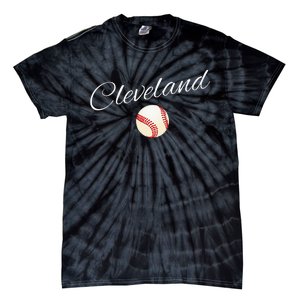 Cleveland Hometown Indian Tribe Tie-Dye T-Shirt