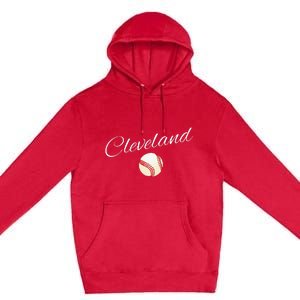 Cleveland Hometown Indian Tribe Premium Pullover Hoodie