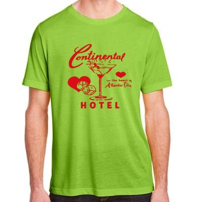 Continental Hotel In The Heart Of Atlantic City Love Adult ChromaSoft Performance T-Shirt