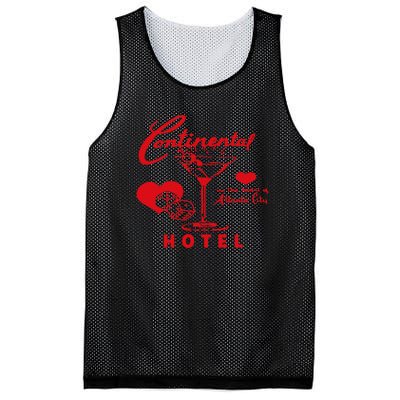 Continental Hotel In The Heart Of Atlantic City Love Mesh Reversible Basketball Jersey Tank