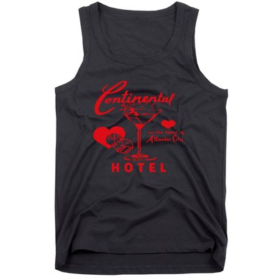 Continental Hotel In The Heart Of Atlantic City Love Tank Top