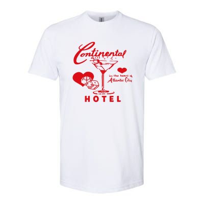 Continental Hotel In The Heart Of Atlantic City Love Softstyle CVC T-Shirt