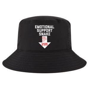 Crude Humor Inappropriate Emotional Support Snake Halloween Cool Comfort Performance Bucket Hat