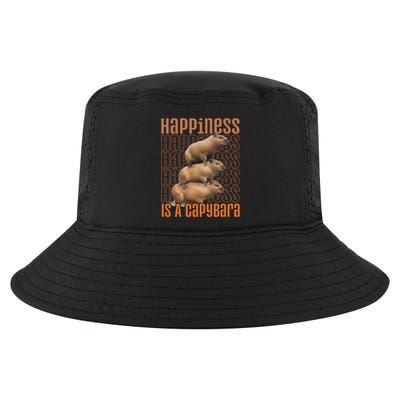 Capybara Happiness Is A Capybara Cool Comfort Performance Bucket Hat