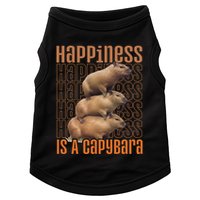 Capybara Happiness Is A Capybara Doggie Tank