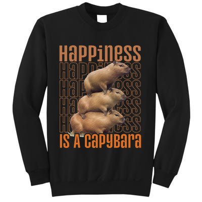 Capybara Happiness Is A Capybara Sweatshirt