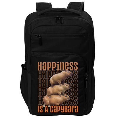 Capybara Happiness Is A Capybara Impact Tech Backpack