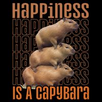 Capybara Happiness Is A Capybara Backpack