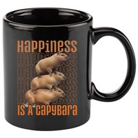 Capybara Happiness Is A Capybara 11oz C Handle Ceramic Mug