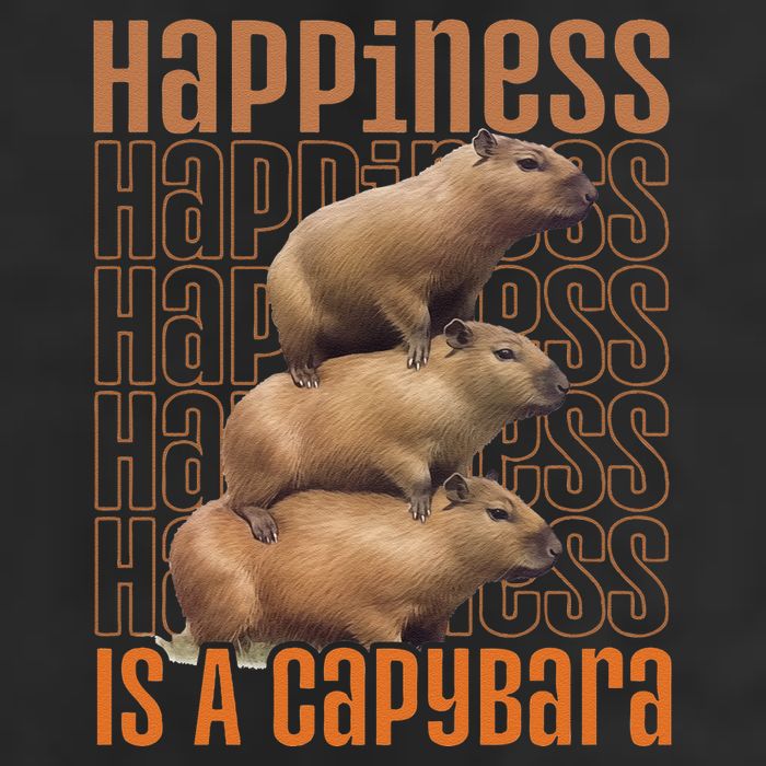Capybara Happiness Is A Capybara 11oz C Handle Ceramic Mug