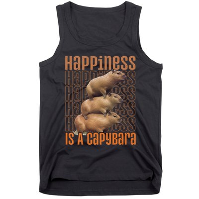 Capybara Happiness Is A Capybara Tank Top