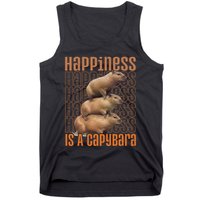 Capybara Happiness Is A Capybara Tank Top