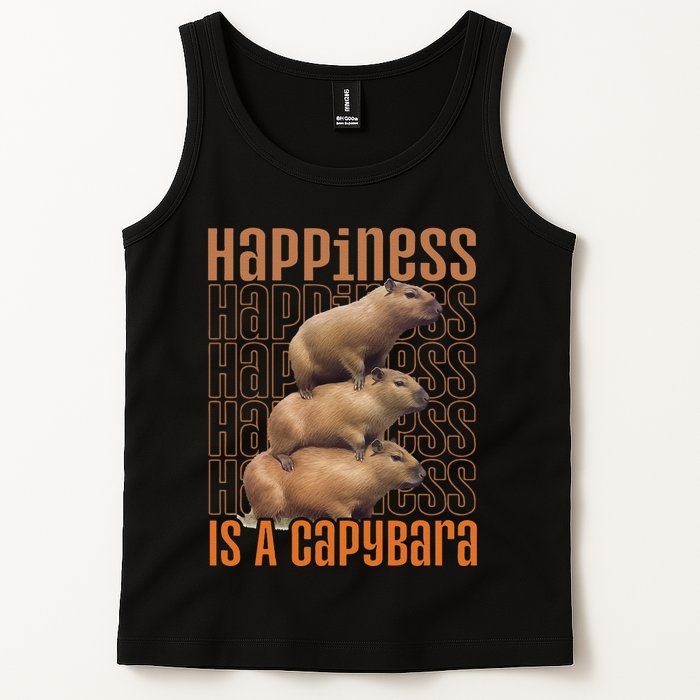 Capybara Happiness Is A Capybara Tank Top