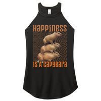 Capybara Happiness Is A Capybara Women's Perfect Tri Rocker Tank