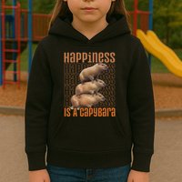 Capybara Happiness Is A Capybara Kids Hoodie