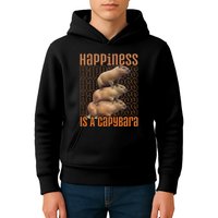 Capybara Happiness Is A Capybara Kids Hoodie