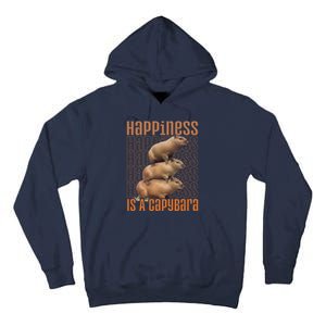 Capybara Happiness Is A Capybara Tall Hoodie