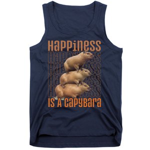 Capybara Happiness Is A Capybara Tank Top