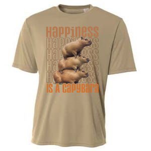 Capybara Happiness Is A Capybara Cooling Performance Crew T-Shirt