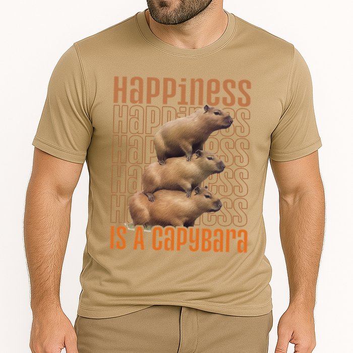 Capybara Happiness Is A Capybara Performance Shirt