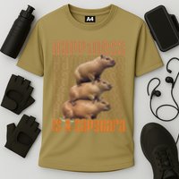 Capybara Happiness Is A Capybara Performance Shirt