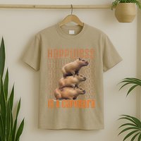 Capybara Happiness Is A Capybara T-Shirt