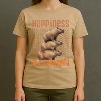 Capybara Happiness Is A Capybara T-Shirt