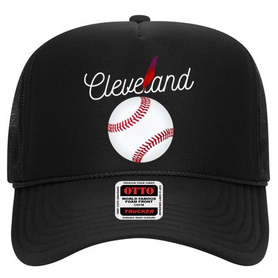 Cleveland Hometown Indian Tribe City Trucker Hat
