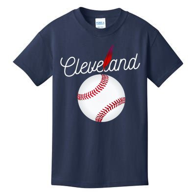 Cleveland Hometown Indian Tribe City Kids T-Shirt