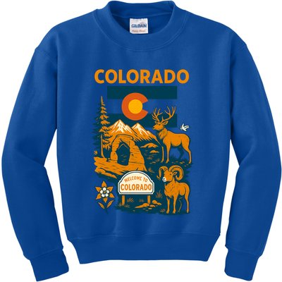 Connecticut Heritage Icons Kids Sweatshirt