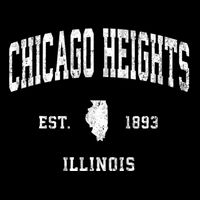 Chicago Heights Illinois Il Vintage Athletic Sports Doggie Tank
