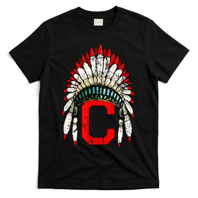 Cleveland Hometown Indian Tribe Vintage For Baseball Fans T-Shirt