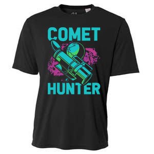 Comet Hunter I Astronomy Cooling Performance Crew T-Shirt