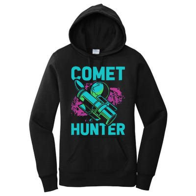 Comet Hunter I Astronomy Women's Pullover Hoodie