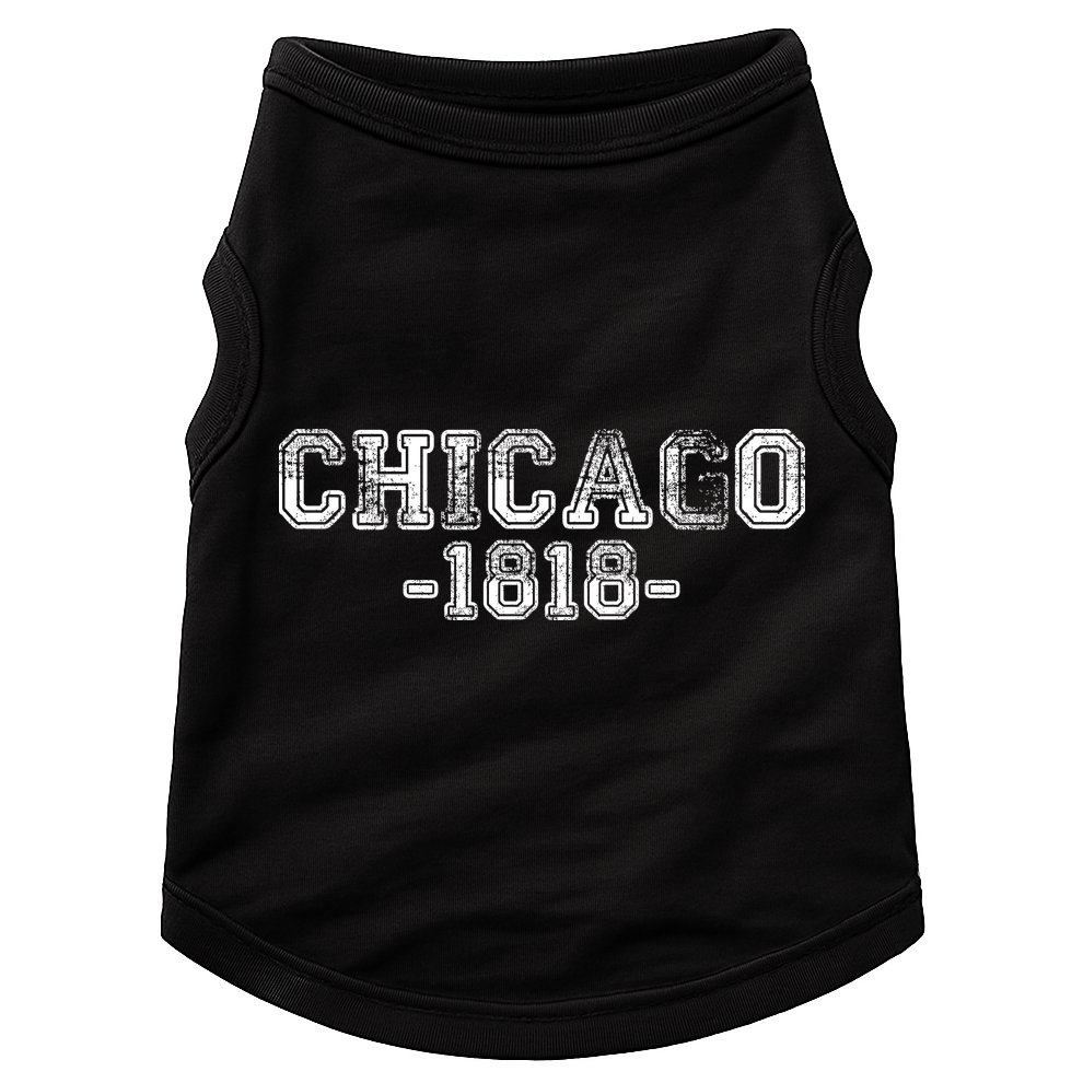 Chicago 1818 Retro Doggie Tank