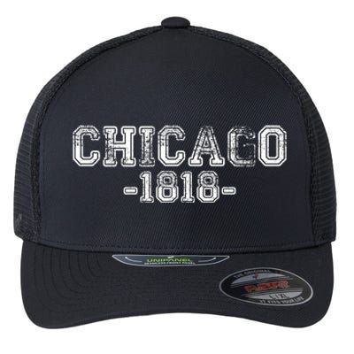 Chicago 1818 Retro Flexfit Unipanel Trucker Cap