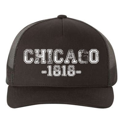 Chicago 1818 Retro Yupoong Adult 5-Panel Trucker Hat