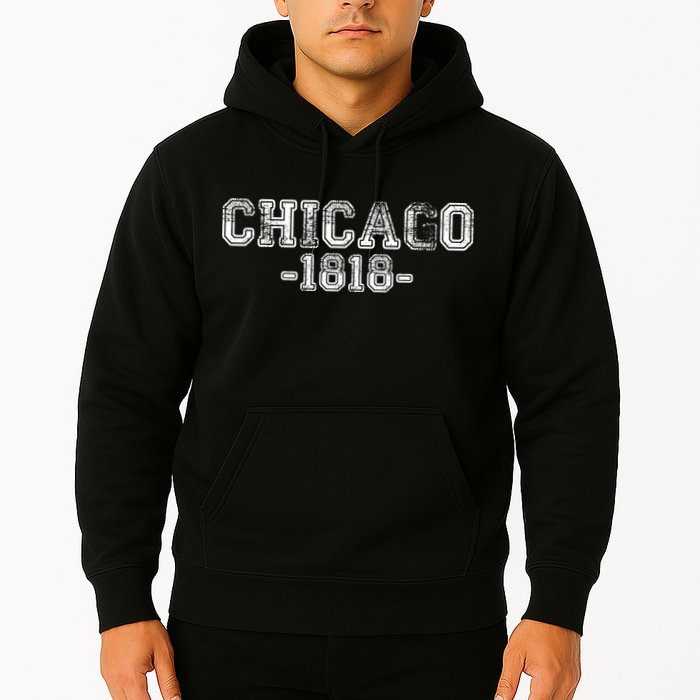Chicago 1818 Retro Hoodie