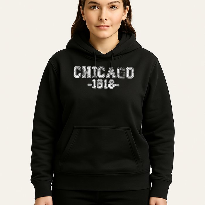 Chicago 1818 Retro Hoodie