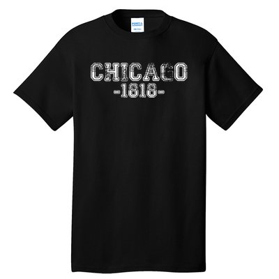 Chicago 1818 Retro Tall T-Shirt