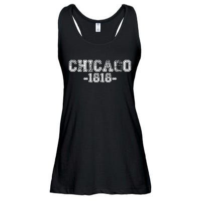 Chicago 1818 Retro Ladies Essential Flowy Tank