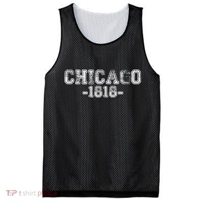 Chicago 1818 Retro Mesh Reversible Basketball Jersey Tank
