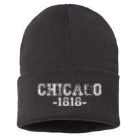 Chicago 1818 Retro Sustainable Knit Beanie