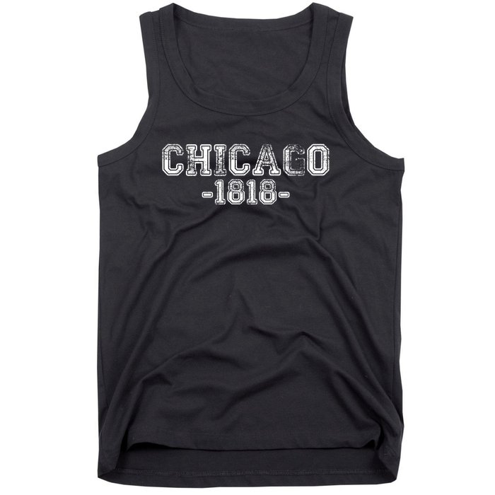 Chicago 1818 Retro Tank Top