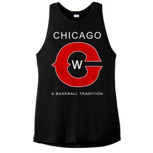 Chicago A Baseball Tradition Ladies PosiCharge Tri-Blend Wicking Tank