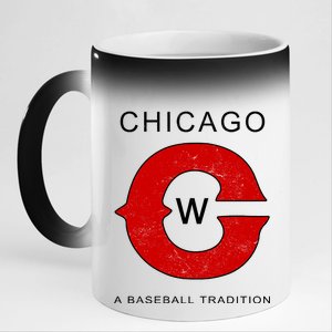 Chicago A Baseball Tradition 11oz Black Color Changing Mug