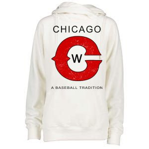 Chicago A Baseball Tradition Womens Funnel Neck Pullover Hood