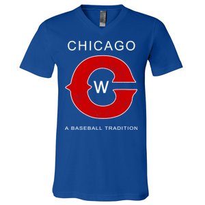 Chicago A Baseball Tradition V-Neck T-Shirt