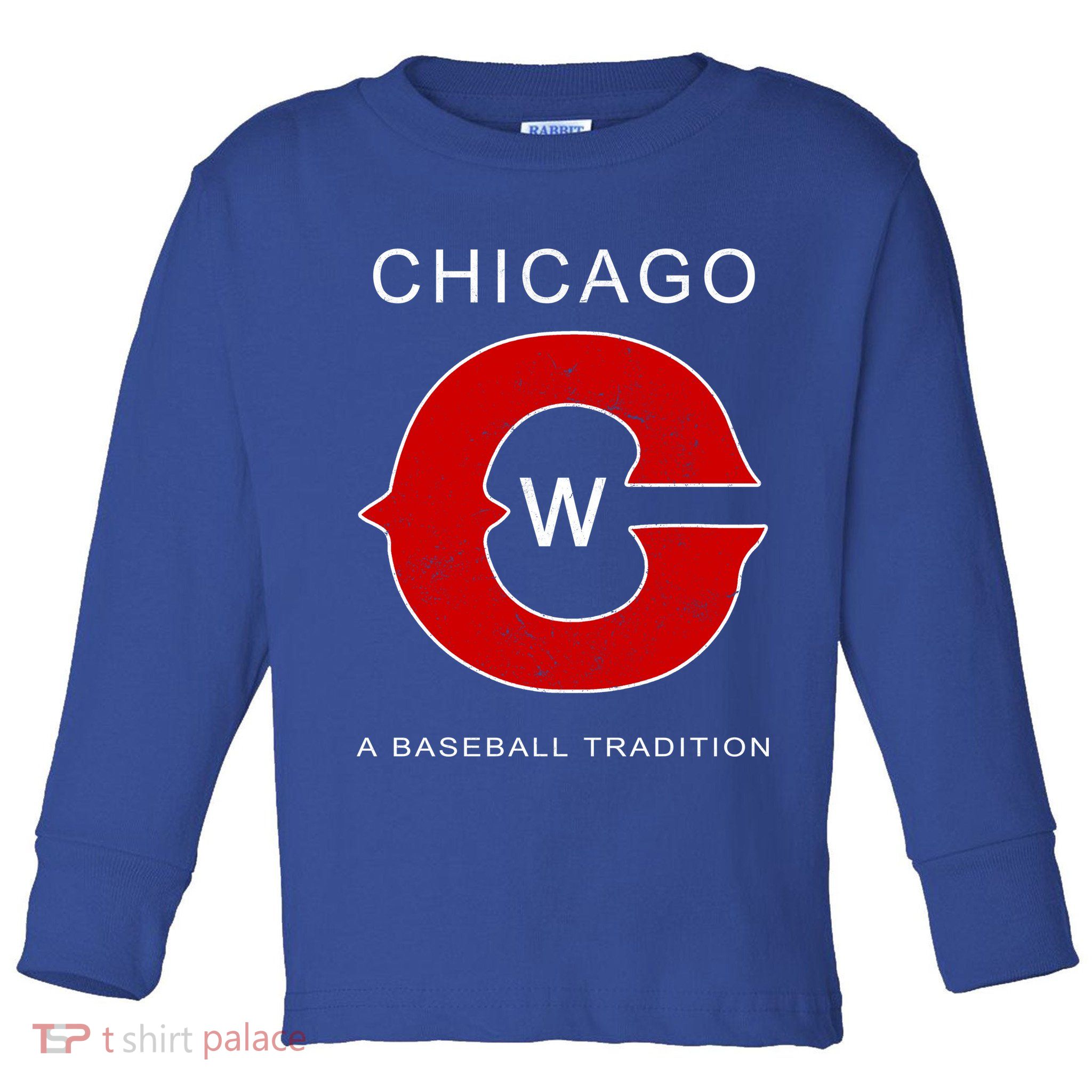 Chicago A Baseball Tradition Toddler Long Sleeve Shirt