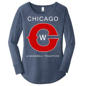 Chicago A Baseball Tradition Women's Perfect Tri Tunic Long Sleeve Shirt